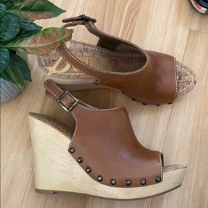 Sam Edelman Camilla Brown Wedge